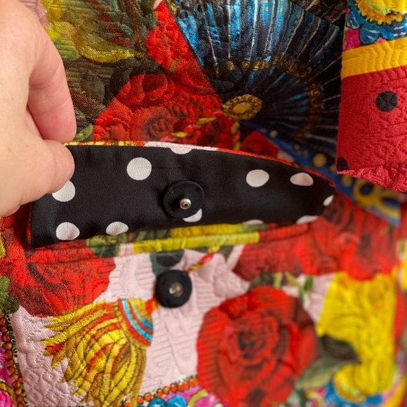 Dolce and Gabbana floral evening jacket size IT40 - Picture 9 of 14